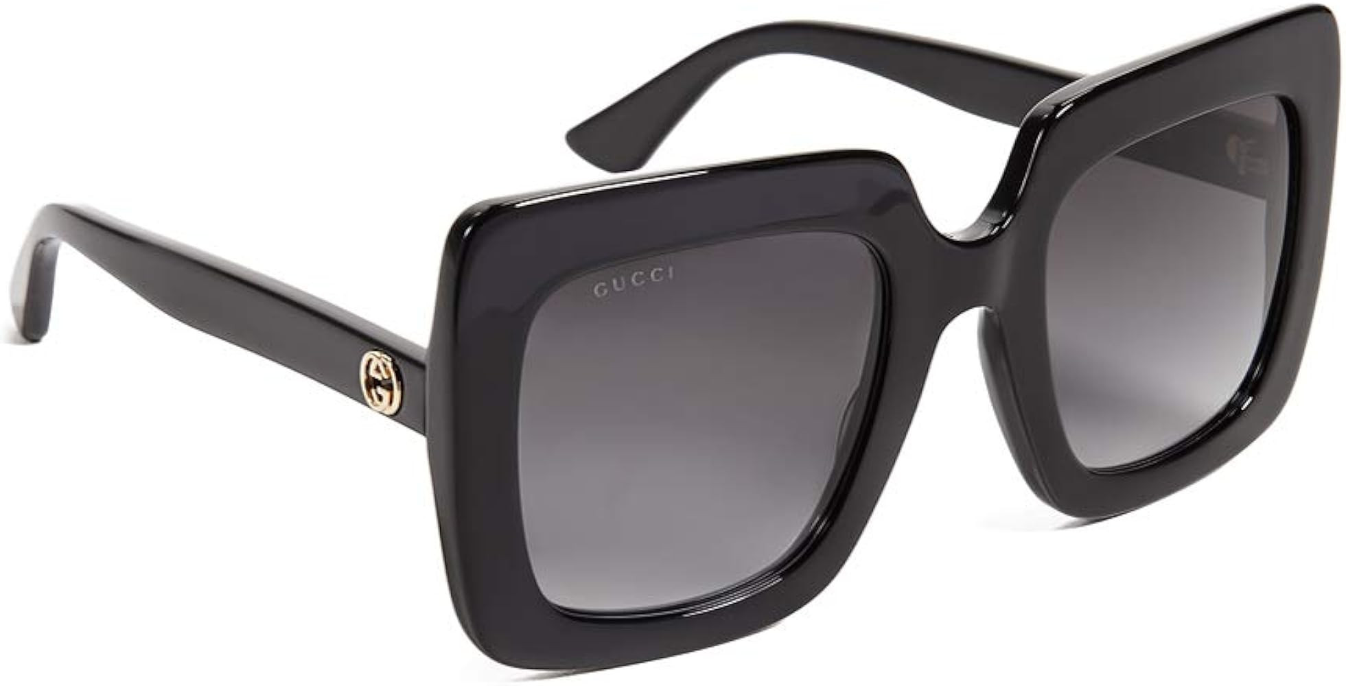 Gucci Women's GG Square Oversized Sunglasses | Amazon (US)