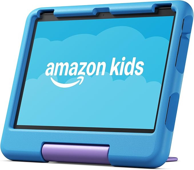 Amazon Fire 10 Kids tablet (newest model) ages 3-7 | Bright 10.1" HD screen with ad-free content ... | Amazon (US)