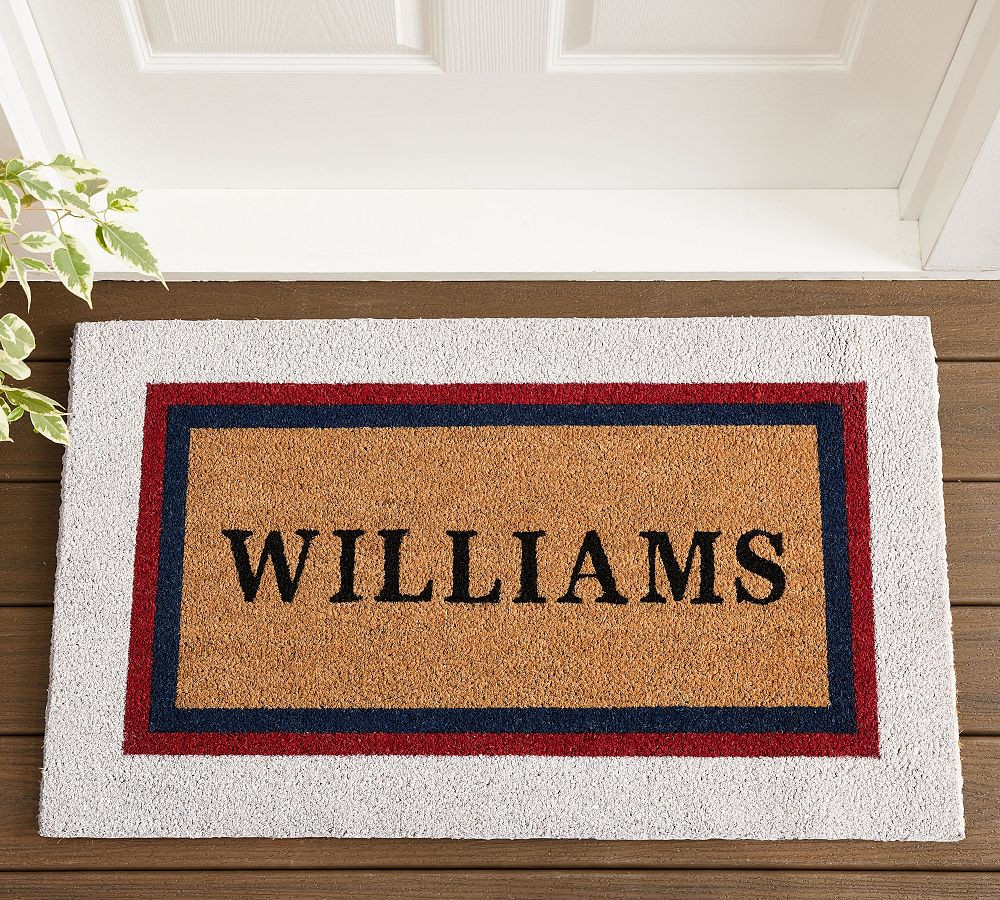 Personalized Americana Doormat | Pottery Barn (US)