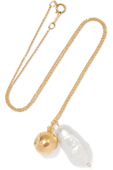 Alighieri - The Remedy Chapter Iii Gold-plated Pearl Necklace - one size | NET-A-PORTER (UK & EU)
