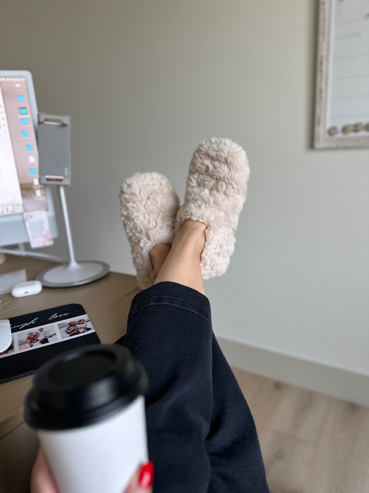 You’ll want these microwave slippers. Warmies for your feet. Tip- microwave for 1 minute before bed and wear to sleep. You’ll thank me! 