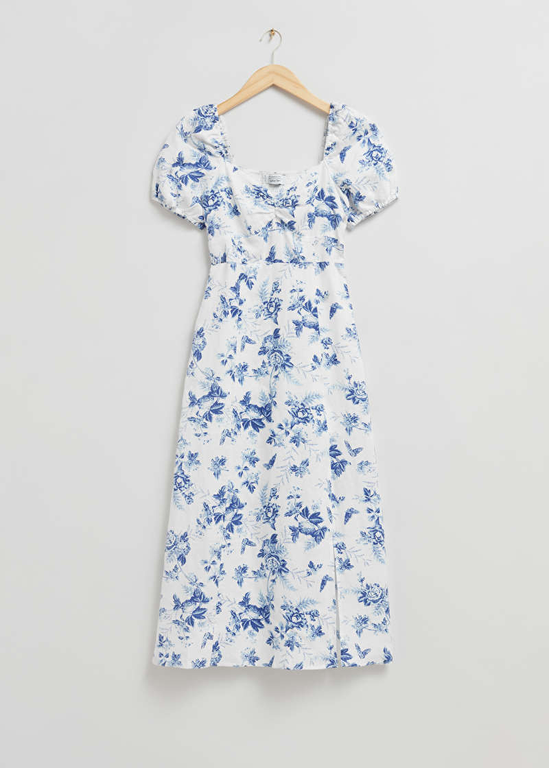 Puff Sleeve Midi Dress | & Other Stories (EU + UK)