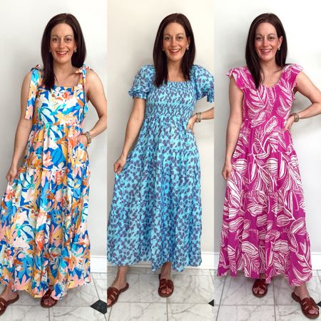 Spring dresses! Resort wear or vacation dresses.  All run true to size.  I am 5’4” and wearing a small in all 3.



#LTKover40 #LTKstyletip #LTKfindsunder50