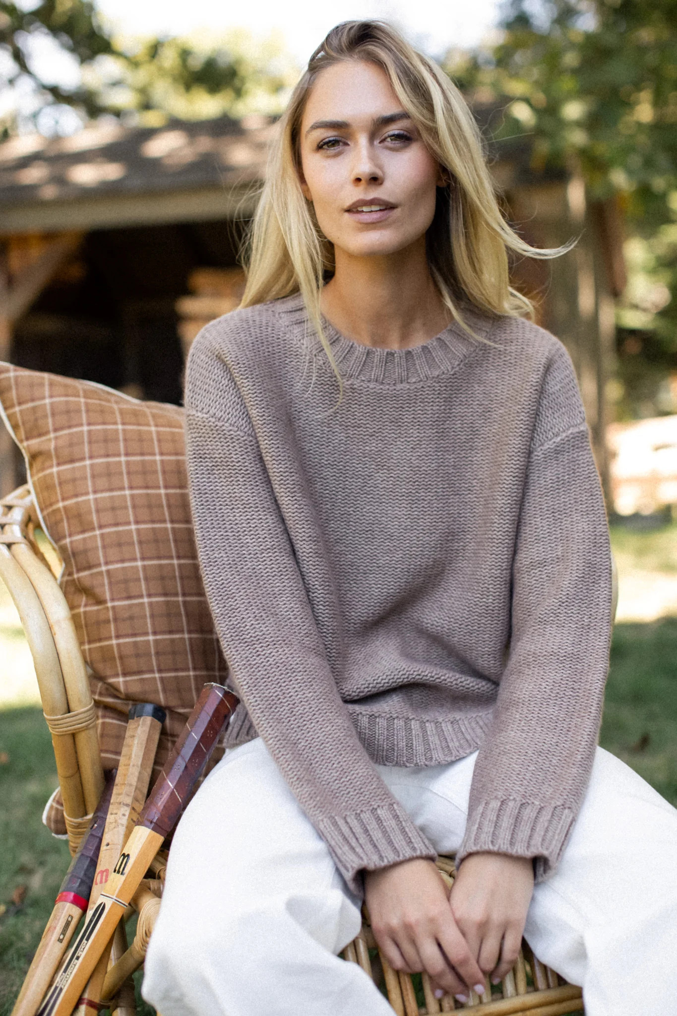 Winter Beach Sweater - Mocha | Marea