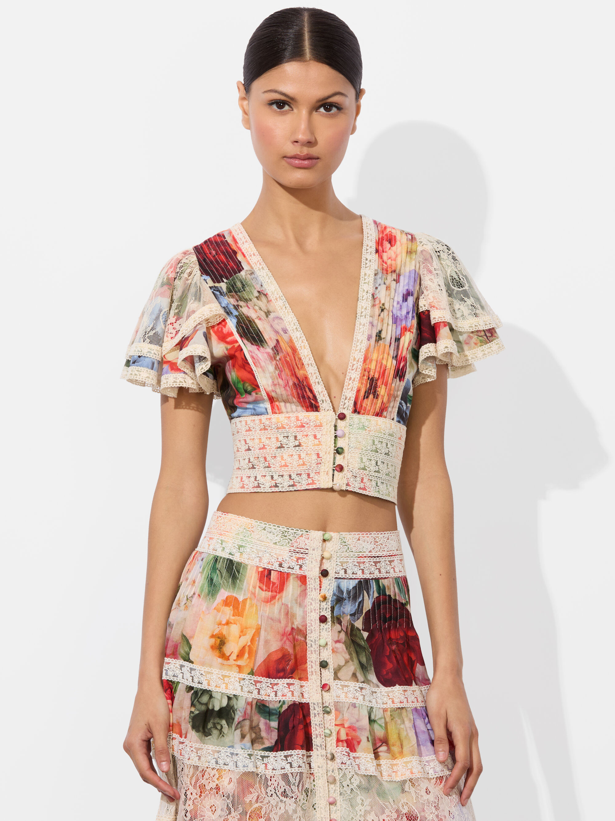 KEELEY BLOUSE | Alice + Olivia