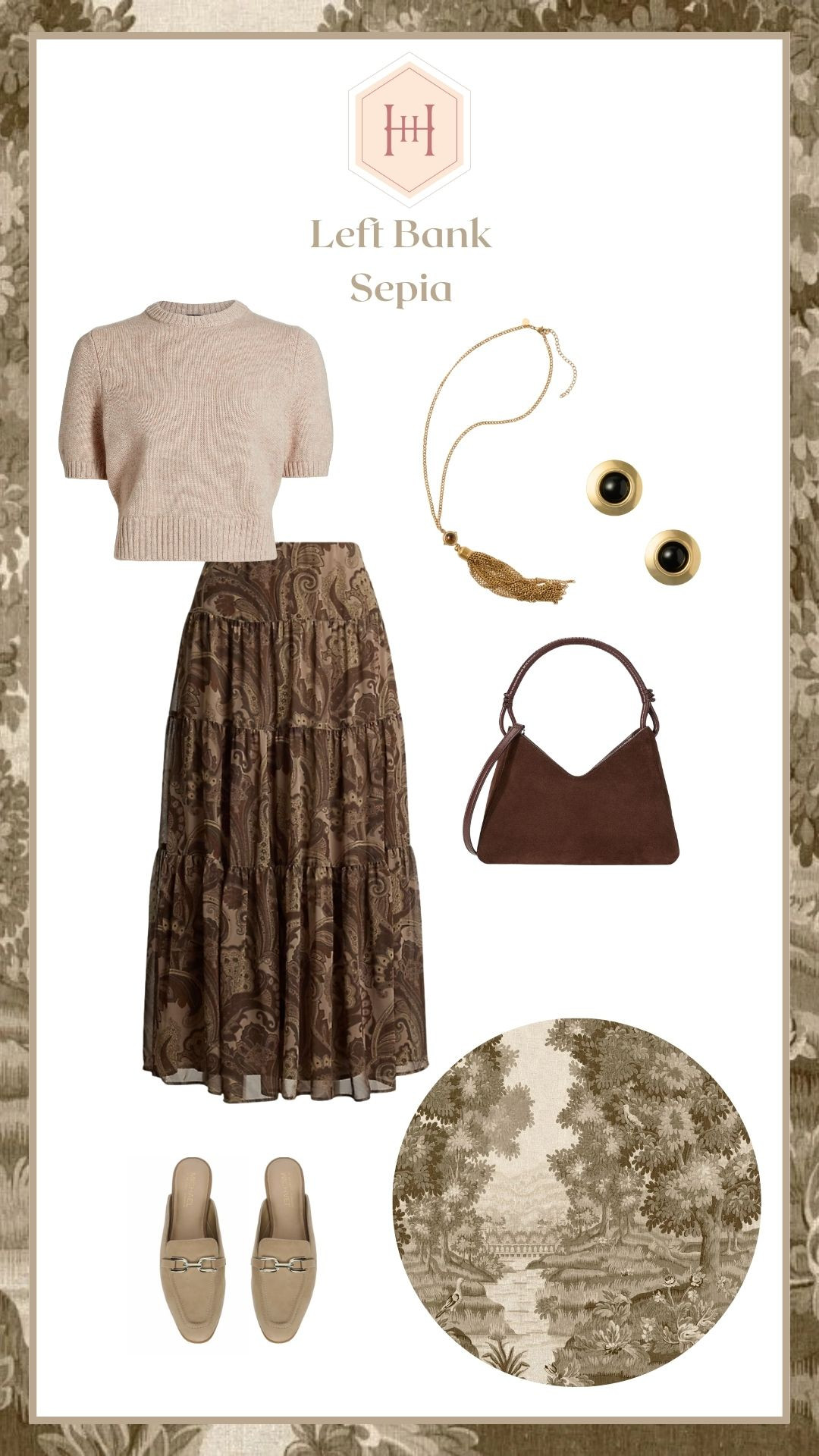 Left Bank Sepia Fall 

 