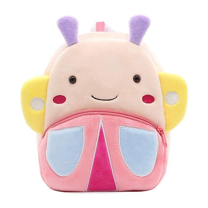Nice Choice Cute Toddler Backpack Toddler Bag Plush Animal Cartoon Mini Travel Bag for Baby Girl ... | Amazon (US)