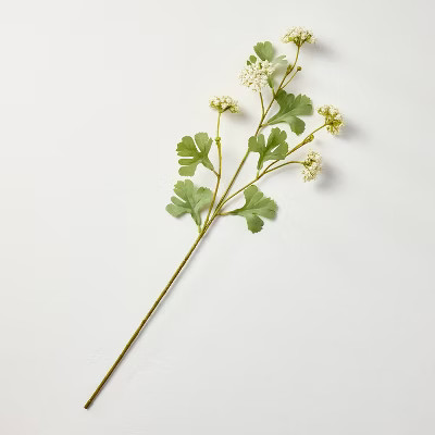 25" Faux White Sedum Flower Stem - Hearth & Hand™ with Magnolia | Target