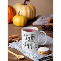 France Travel Gift For French Vacation Planning Coffee Cup Therapy Mug Dreaming Of Coffee Cup | Etsy (US)