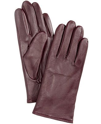 Charter Club Cashmere Lined Leather Tech Gloves, Created for Macy's & Reviews - Hats, Gloves & Sc... | Macys (US)