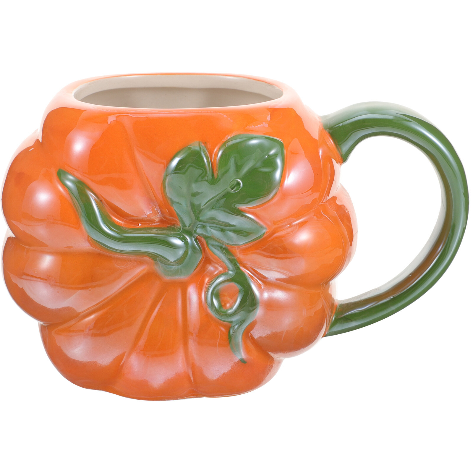 Pumpkin Shape Milk Cup Halloween Water Mug Coffee Mug Ceramic Coffee Mug with Handle | Walmart (US)