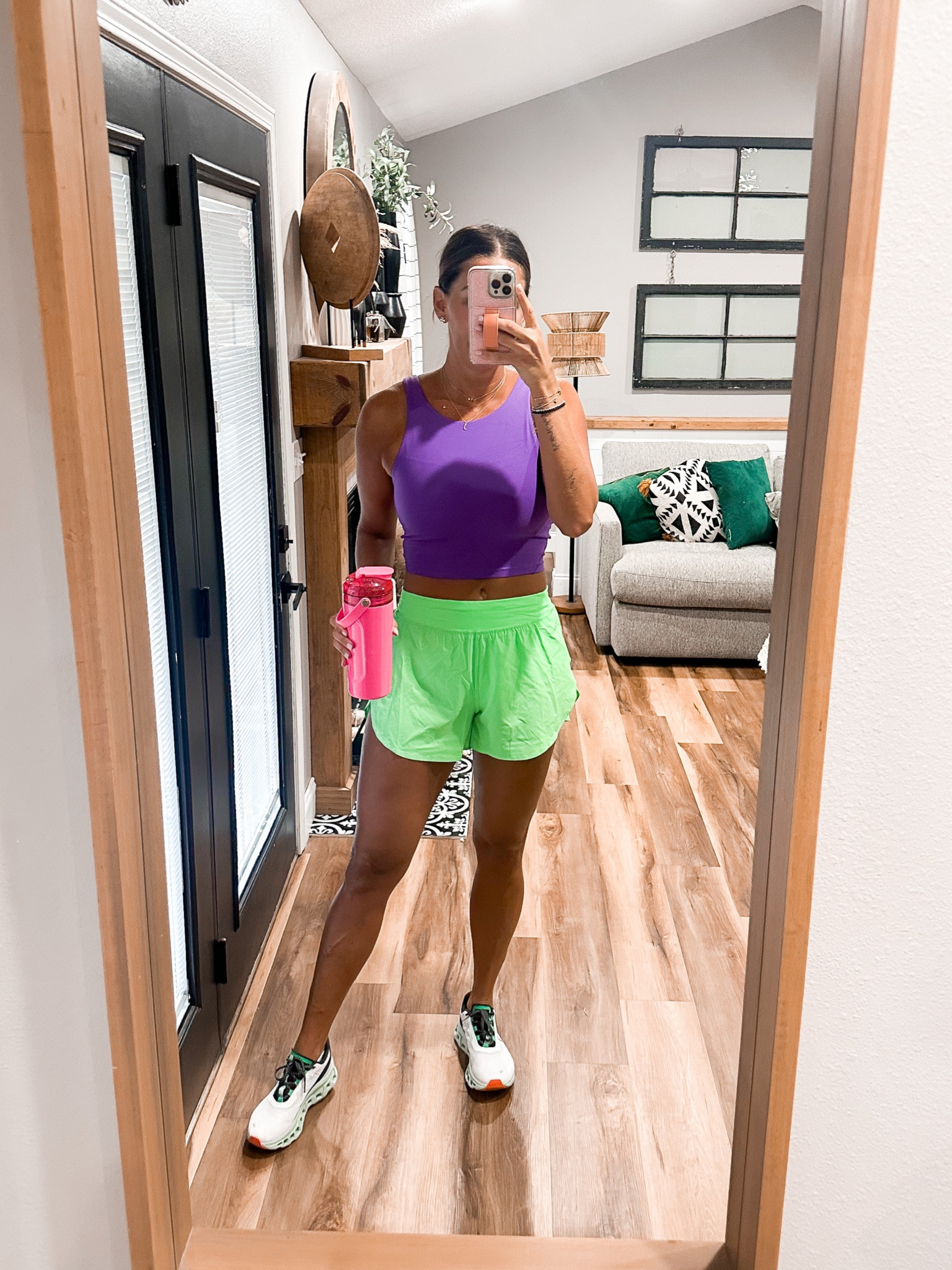 Tank-medium 
Shorts-8
Sneakers-tts 8


#LTKshoecrush #LTKFitness #LTKstyletip