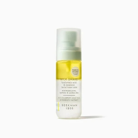 Beekman 1802 Milk Shake Facial Toner - Fragrance Free - 2 oz - Hyaluronic Acid & Squalane Facial Mist - Relieves Redness - Non-Comedogenic Alcohol Free - Good for Sensitive Skin - Cruelty Free | Walmart (US)