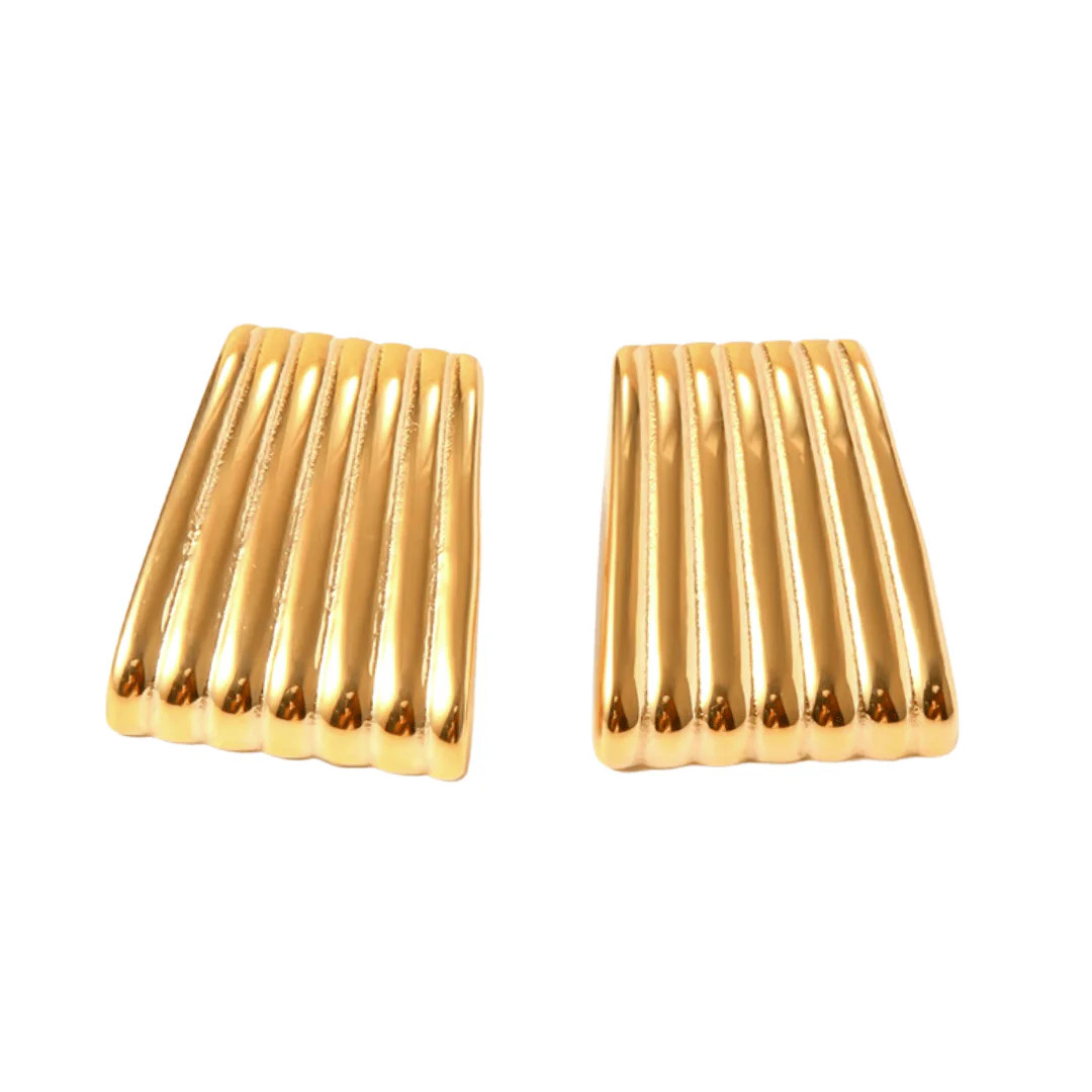 Mary Earrings- Gold - Ahava J | Ahava Jewels
