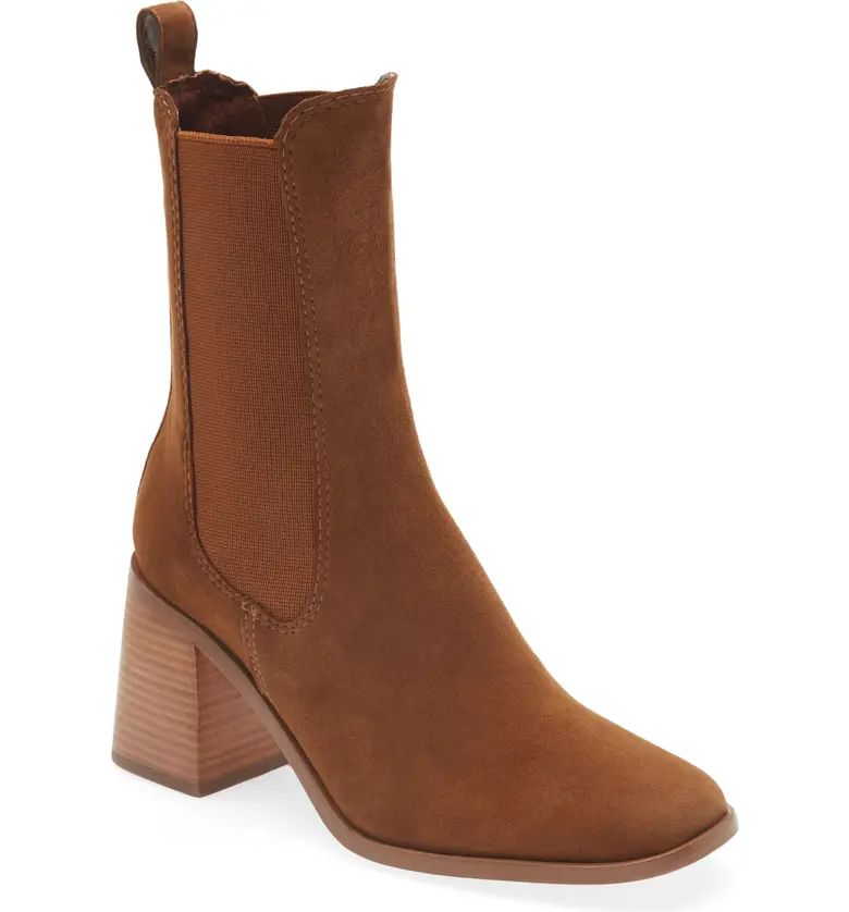 Argent Square Toe Chelsea Boot | Nordstrom