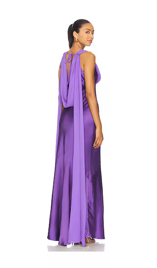 Runaway The Label x REVOLVE Gabriella Maxi Dress in Purple. - size XXS | Revolve Clothing (Global)