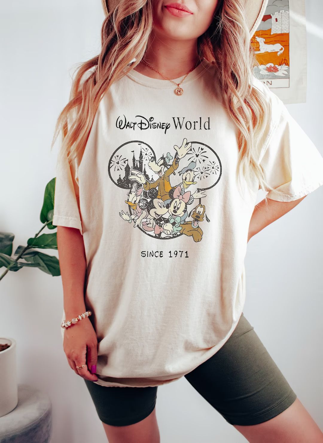 Comfort Retro Vintage Walt Disney World Est 1971 Shirt,Mickey and Friend Shirt,Disneyworld Est 19... | Etsy (US)