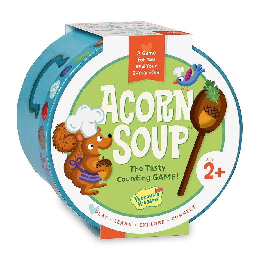 Peaceable Kingdom Acorn Soup Game - Educational Games for Toddlers, Includes Instructions and Par... | Amazon (US)