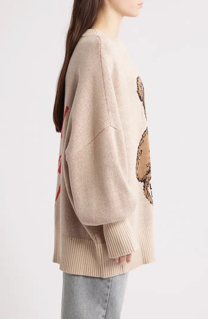 Teddy Bear Oversize Sweater | Nordstrom