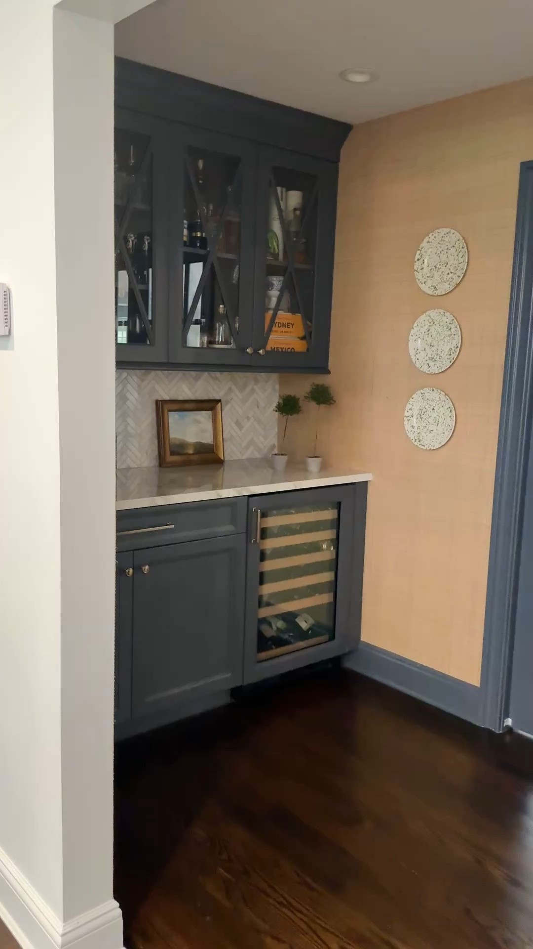 Butler’s pantry glow up complete ✨ 

Splatterware raffia wallpaper plates traditional wall decor dishes plate hanger wallcovering 

#LTKSaleAlert #LTKStyleTip #LTKHome