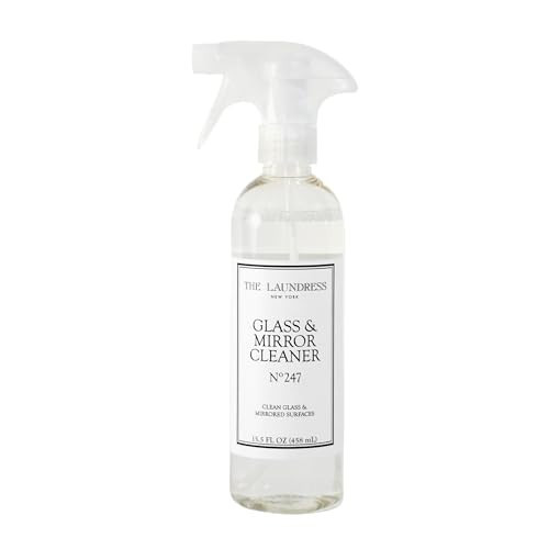The Laundress Glass & Mirror Cleaner, No. 247 Scented, Streak Free Shine, Indoor & Outdoor, Bio-based ingredients, 15.5 Fl OZ | Amazon (US)