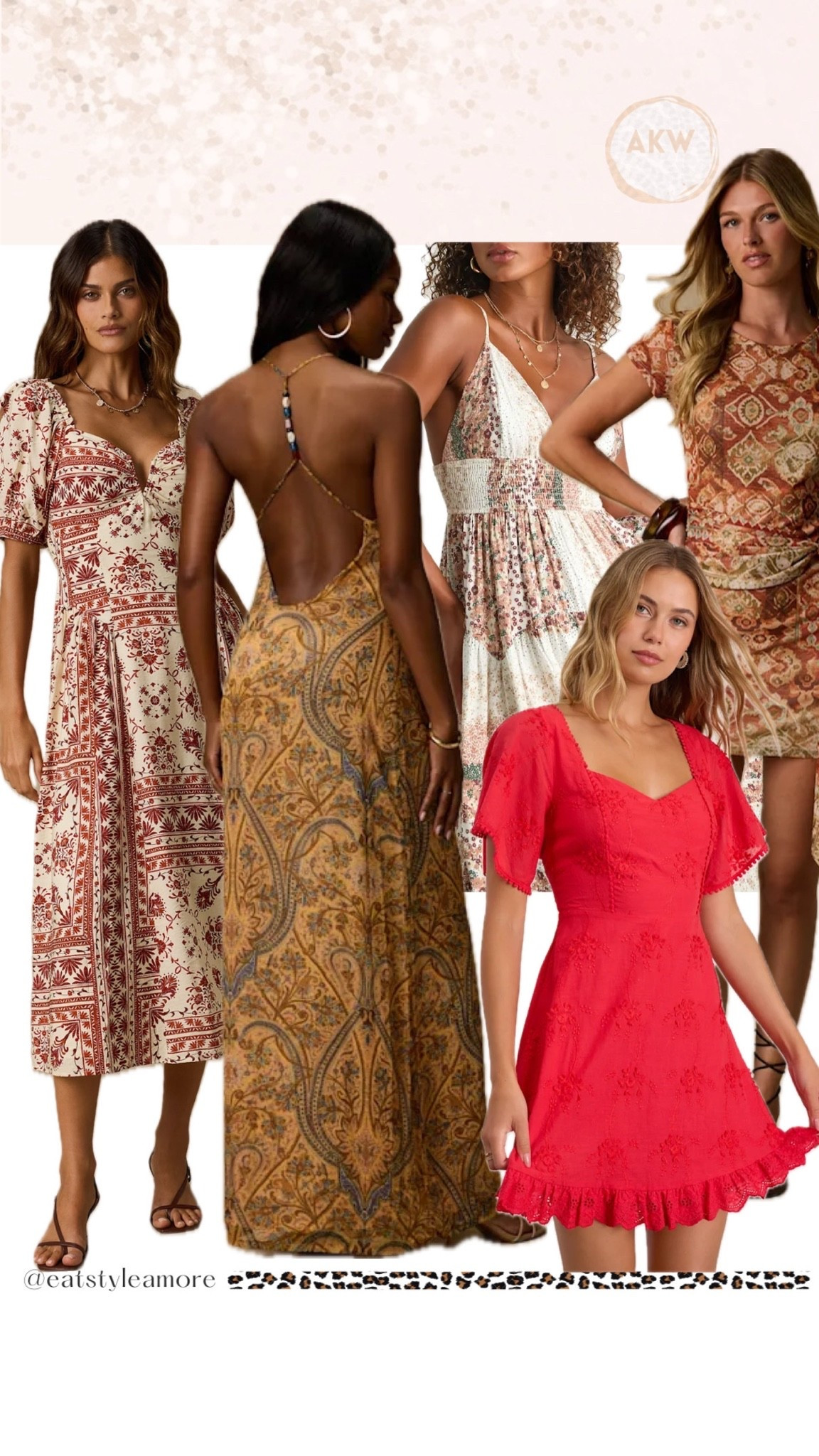 Bohemian summer style dresses . Everyday boho style. Dresses usually run TTS

#LTKootd #LTKgrwm #LTKSaleAlert