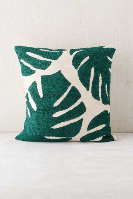 Assembly Home Crewel Palms&nbsp;Pillow | Urban Outfitters US