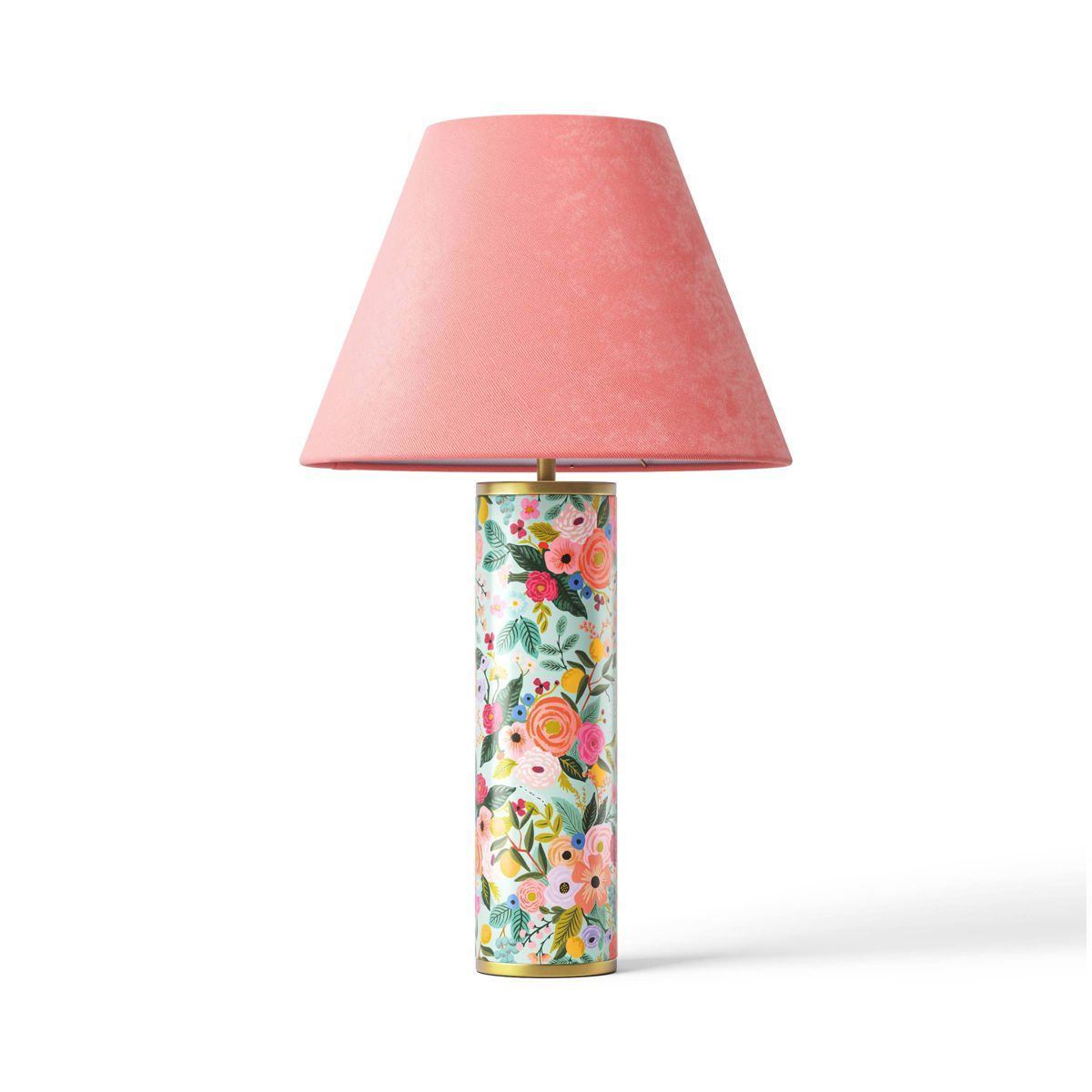Rifle Paper Co. x Target Floral Lamp with Velvet Lampshade | Target