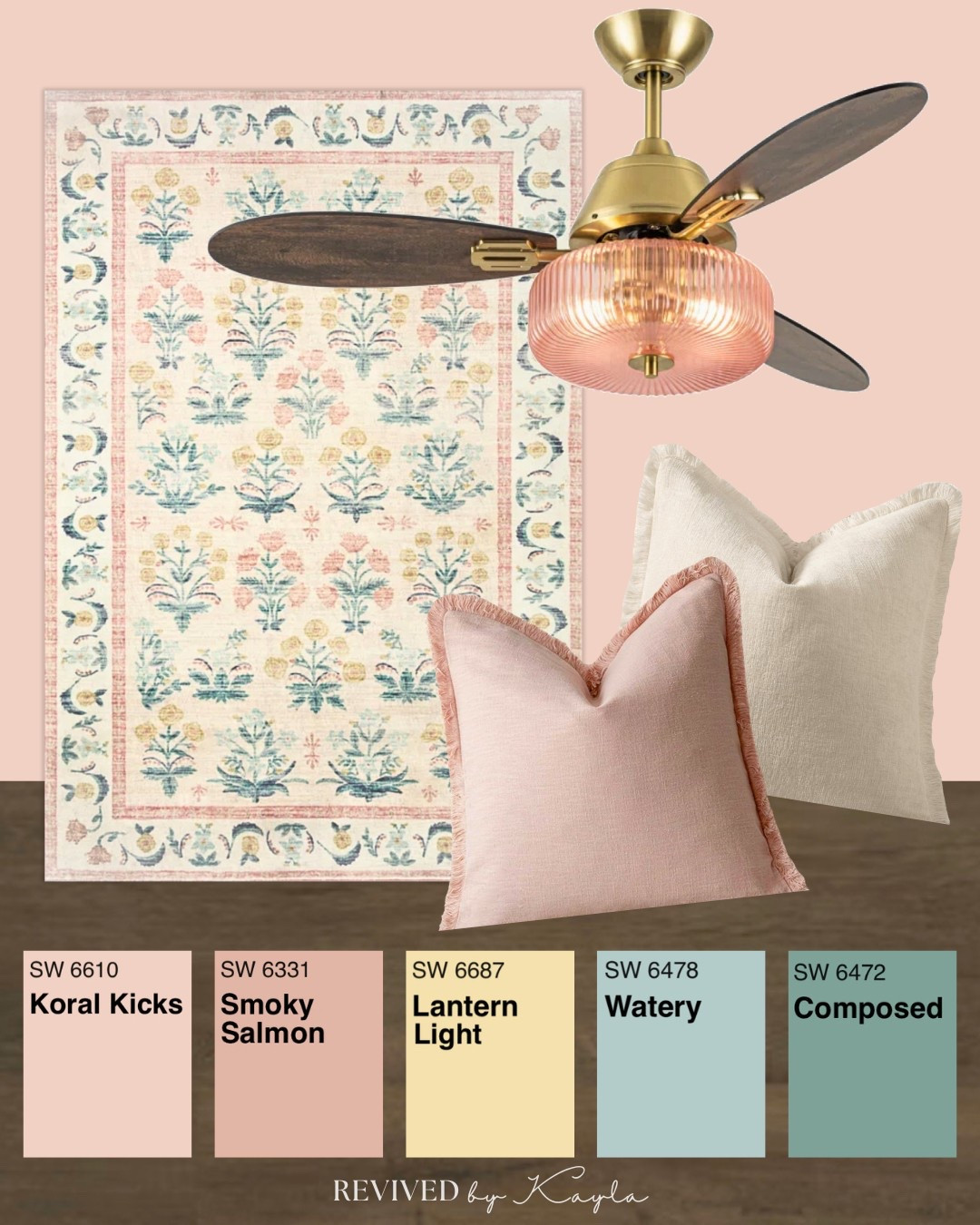 The perfect color palette for this beautiful pink floral rug! This would be so cute for a girls bedroom or an office 😍

#home #homedecor #girlsroom #pink #girlsdecor #decor #pinkgirlsroom #girly #bedroom #roomdesign #homedesign 

#LTKFindsUnder50 #LTKFindsUnder100 #LTKHome