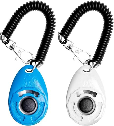 EcoCity 2-Pack Dog Training Clicker with Wrist Strap | Amazon (US)