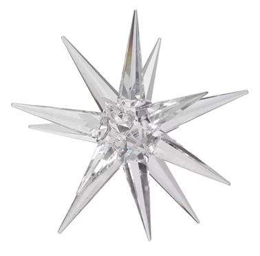 Contemporary Crystal Glass Star Sculpture | Wayfair North America