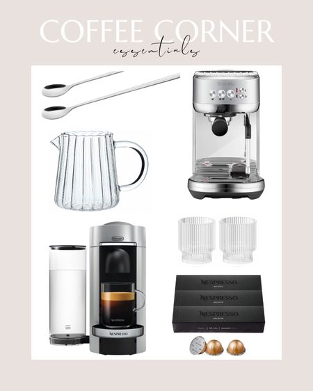 Coffee Time!

Make great coffee at home with these coffee corner essentials!

Nespresso | Espresso Machine | Coffee 