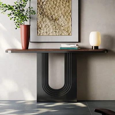 Modern light luxury simple console table | Wayfair North America