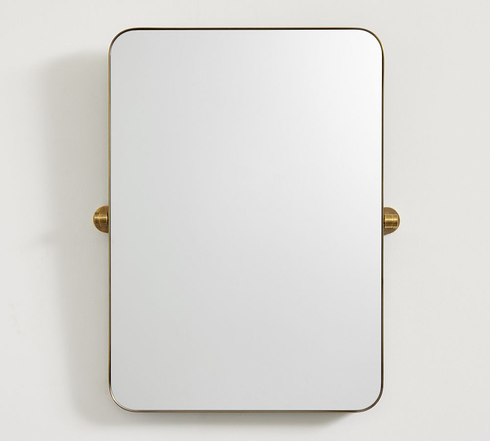 Lenox Rectangular Pivot Mirror | Pottery Barn (US)