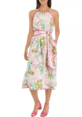 Crown & Ivy™ Women's Sleeveless Halter Neck Dress | Belk