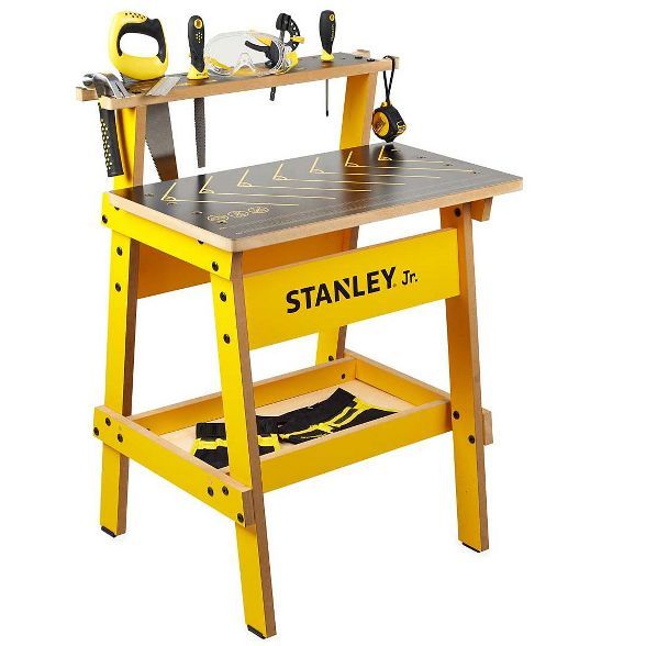Stanley Jr. Kid's Work Bench and 10-Piece Tool Set | Target