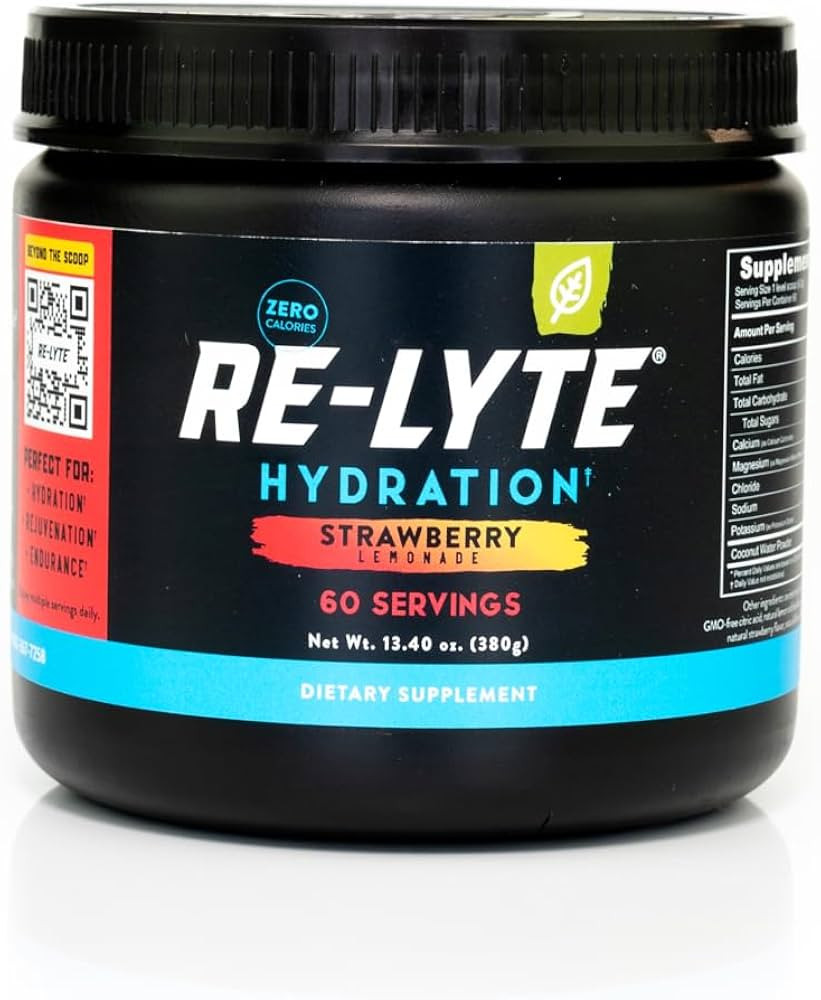REDMOND Re-Lyte Hydration Electrolyte Mix (Strawberry Lemonade) | Amazon (US)