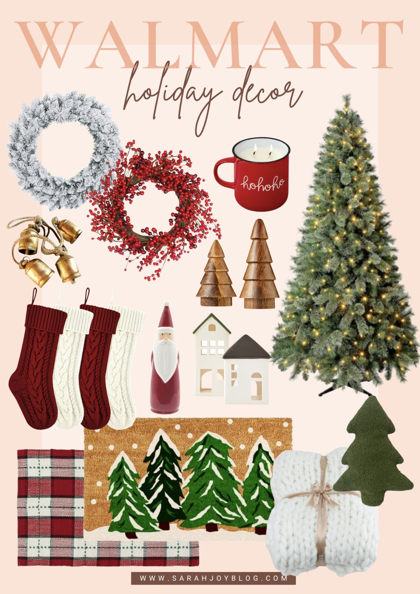 Walmart Holiday Decor!
#Walmart #Christmas #decor 

Follow @sarah.joy for more holiday decor finds!! 

#LTKSeasonal #LTKHoliday #LTKhome