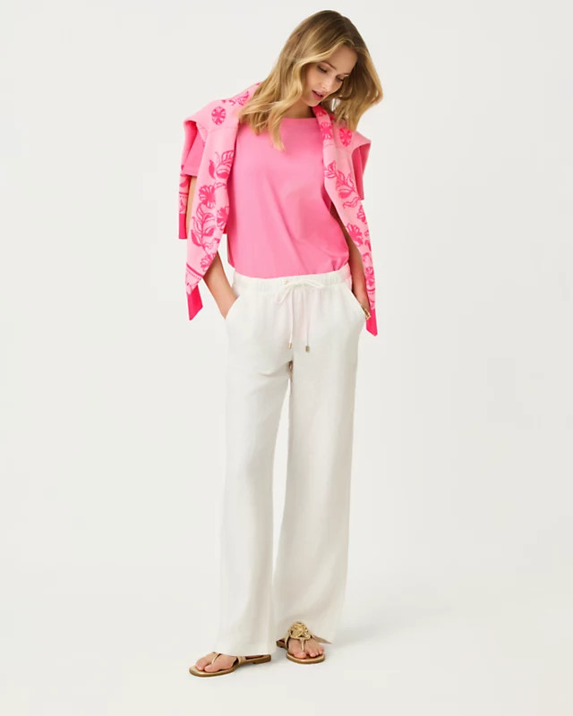 31" Brawley Linen Pant | Lilly Pulitzer | Lilly Pulitzer