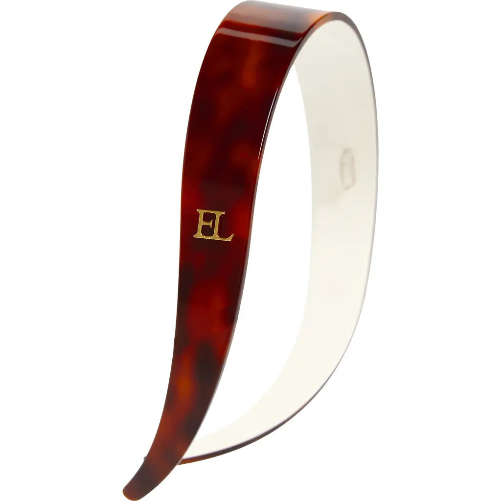 L. Erickson Comfort Headband in Tortoise/Ivory at Nordstrom | Nordstrom