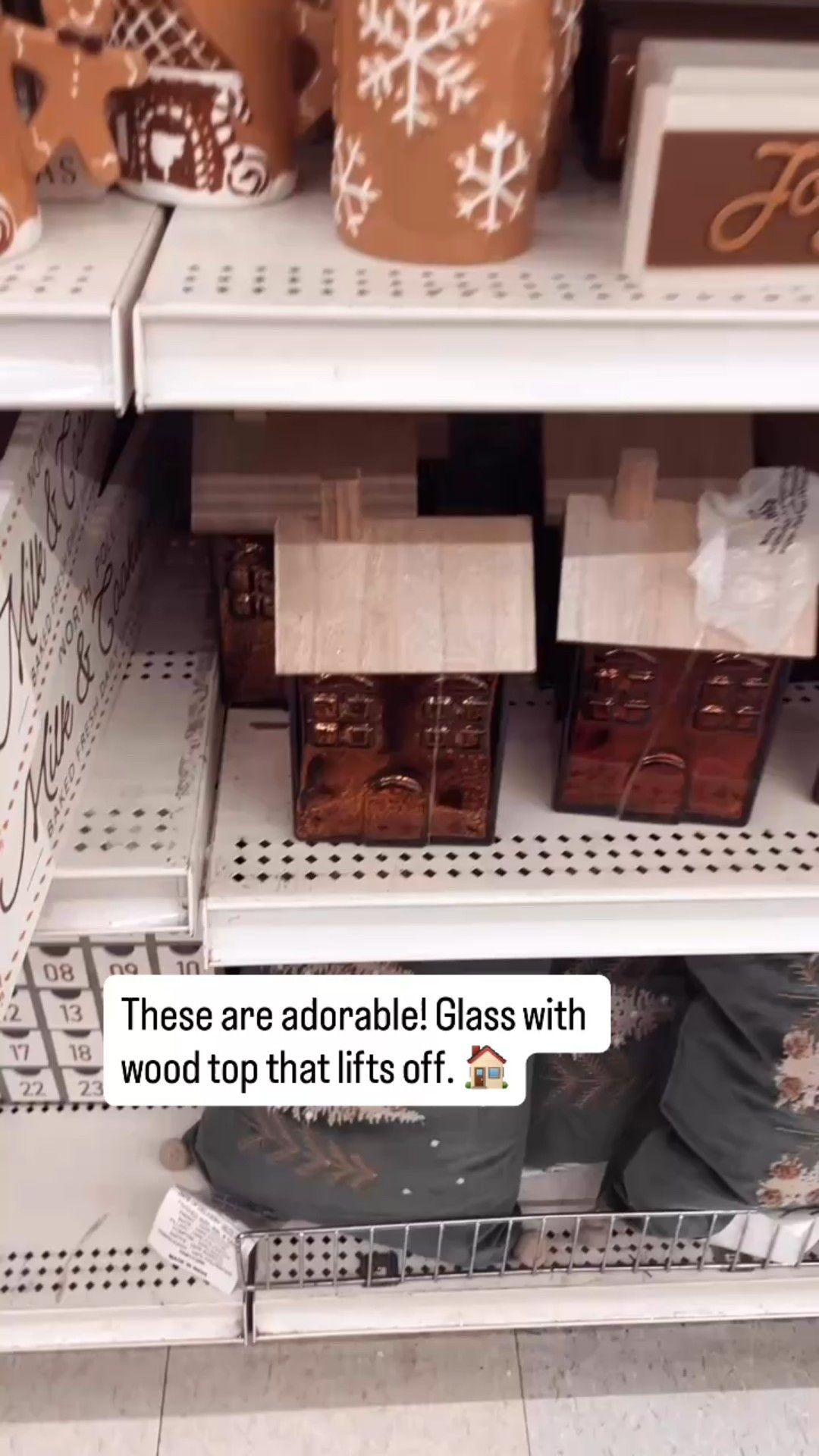 The new Gingerbread Christmas decor collection at Michael’s Stores is so cute! 

Love this little glass gingerbread house with wood top. Make for decorating your coffee table, side table or kitchen counter! 

#christmasdecor #blackfriday #home #gingerbread 

#LTKHome #LTKHoliday #LTKCyberWeek