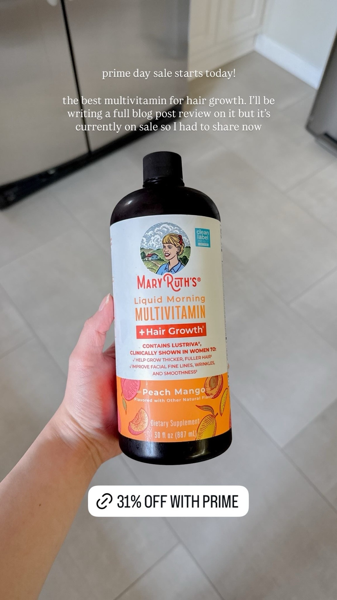 Amazon Prime Day Sale

Best multivitamin for hair growth. Makes my hair longer and thicker!

#LTKselfcare #LTKBeauty #LTKmorningroutine