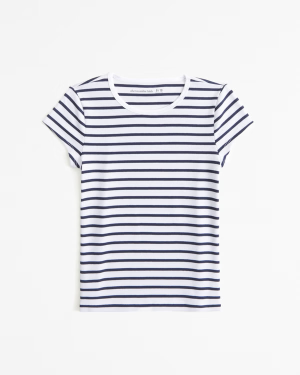 essential pattern baby tee | Abercrombie & Fitch (US)