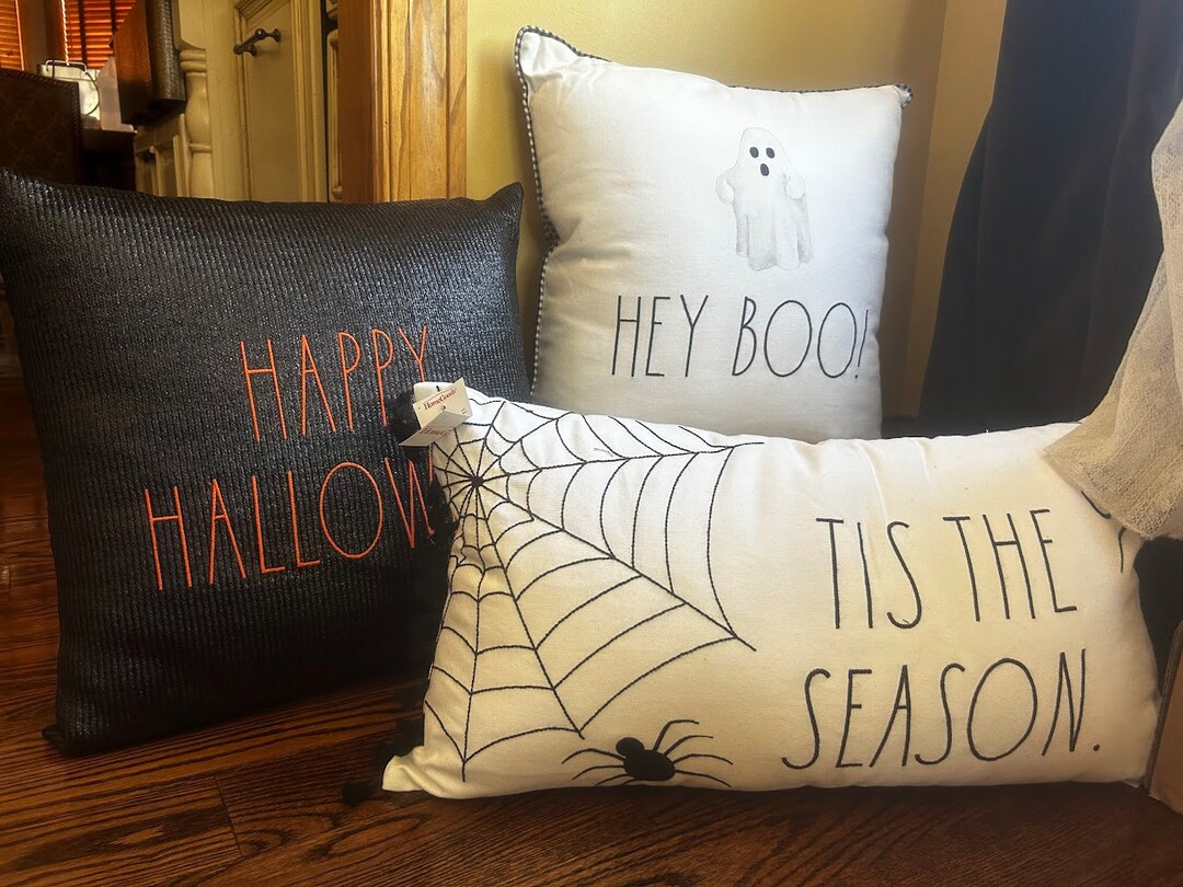 Rae Dunn Halloween Pillows Fall/autumn Decor - Etsy | Etsy (US)