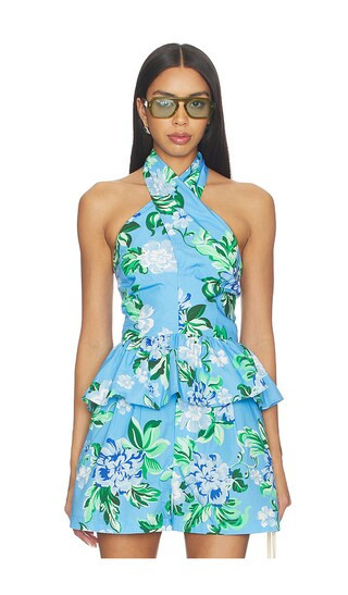 Yumi Kim Juna Top in Blue. - size L | Revolve Clothing (Global)