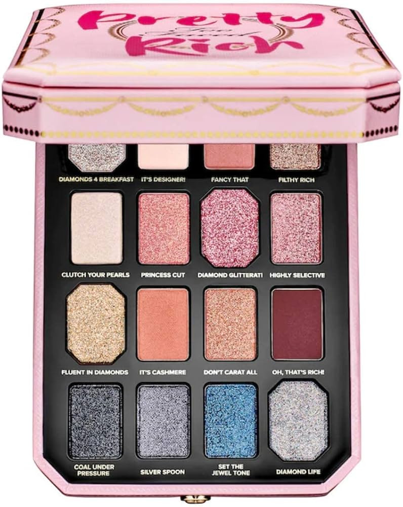 Too Faced Pretty Rich Diamond Light Eyeshadow Palette | Amazon (US)