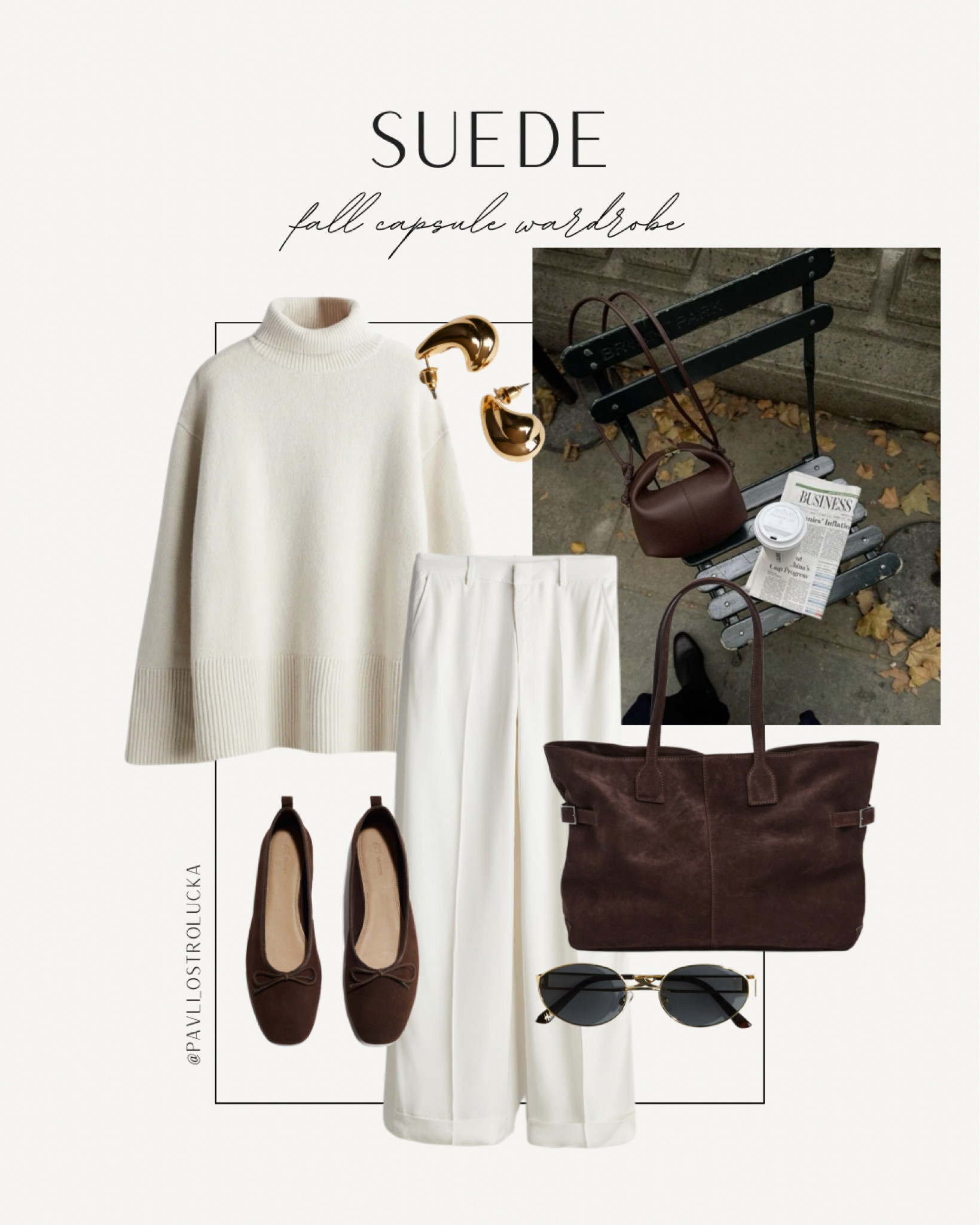 Cozy fall outfit with cream tones and trending dark chocolate accessories 🤍🤎

#LTKstyletip #LTKeurope #LTKautumn