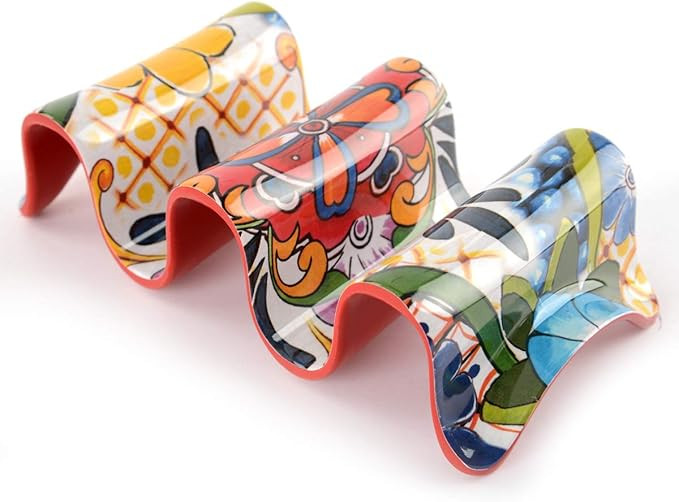 Prepara Multiple Taco Holder, Red | Amazon (US)