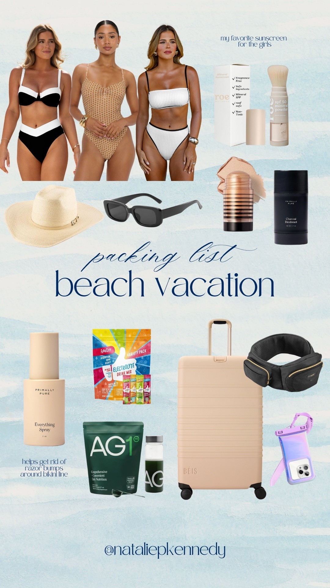 essentials for the beach ☀️ 

#LTKBeauty #LTKSwim #LTKHome