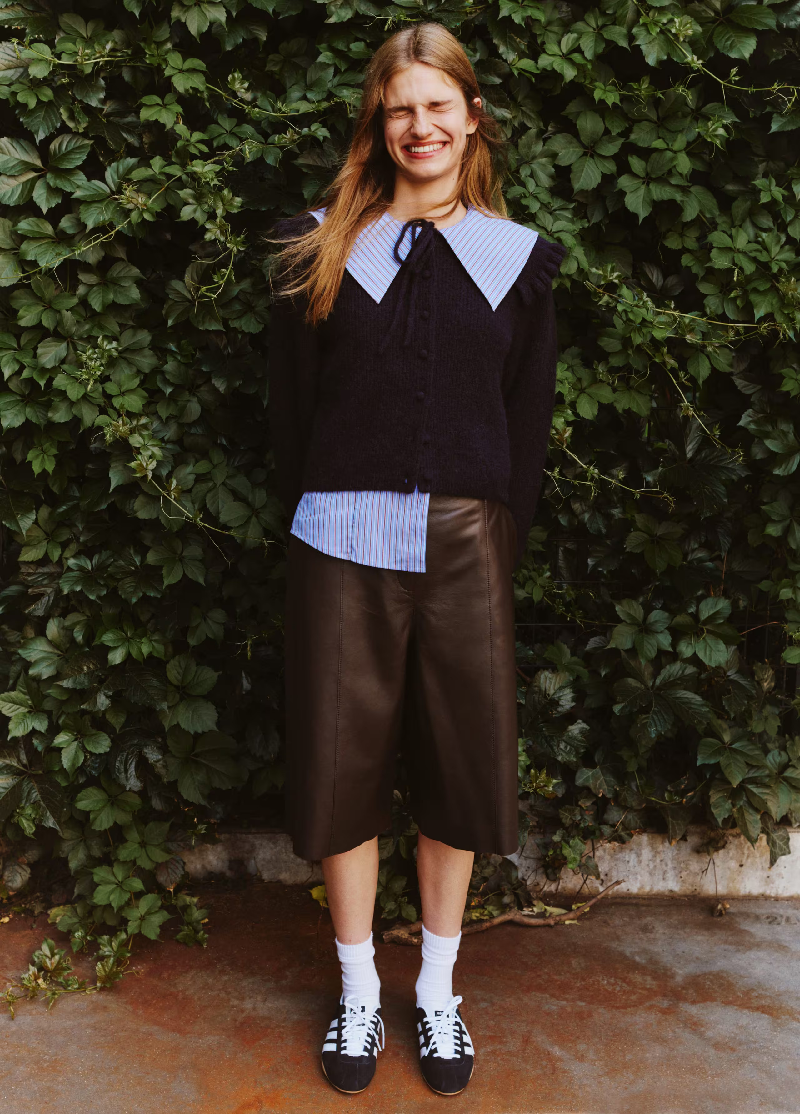 Nappa Leather Bermuda Shorts | & Other Stories UK